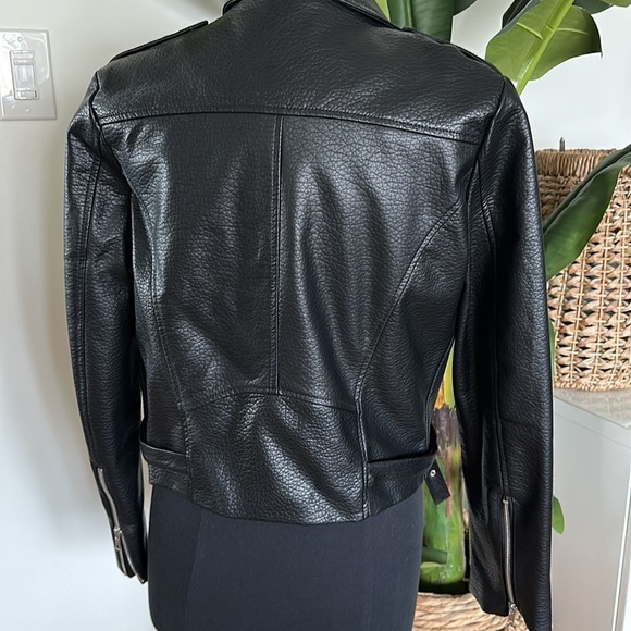 Brunette The Label Vegan Leather Jacket The Florence - Picture 6 of 9